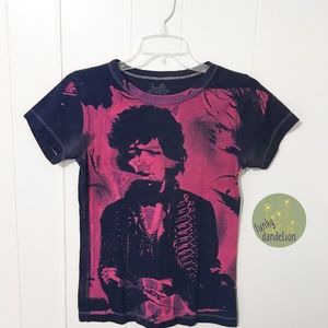 JIMI HENDRIX Graphic Tshirt by Rock Icons Size M